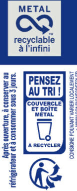 Le Pâté Hénaff - Instruction de recyclage et/ou informations d'emballage - fr