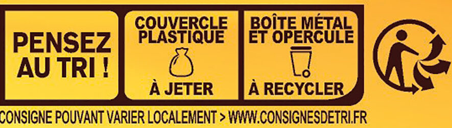 RICORE Original, Café & Chicorée, Boîte 100g - Instruction de recyclage et/ou informations d'emballage - fr