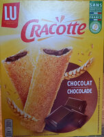 Bâtonnets de céréales fourrés (47,5 %) au chocolat - Cracotte Chocolat - Produit - fr