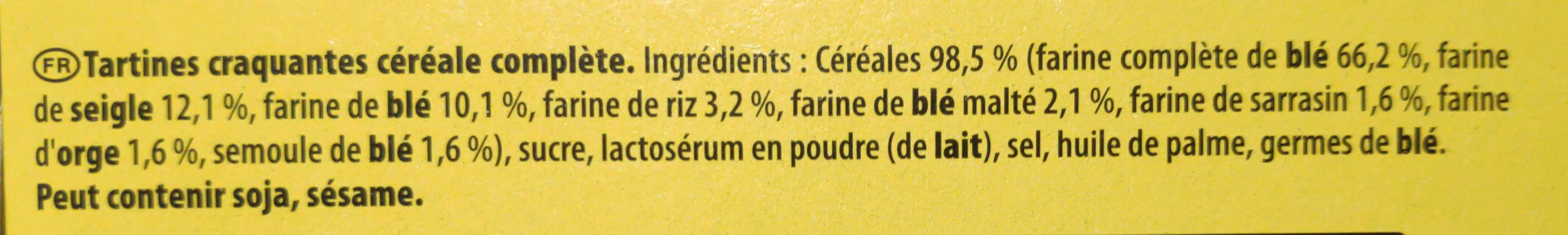  - Ingrédients - fr