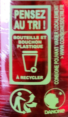 Badoit rouge - Instruction de recyclage et/ou informations d'emballage - fr