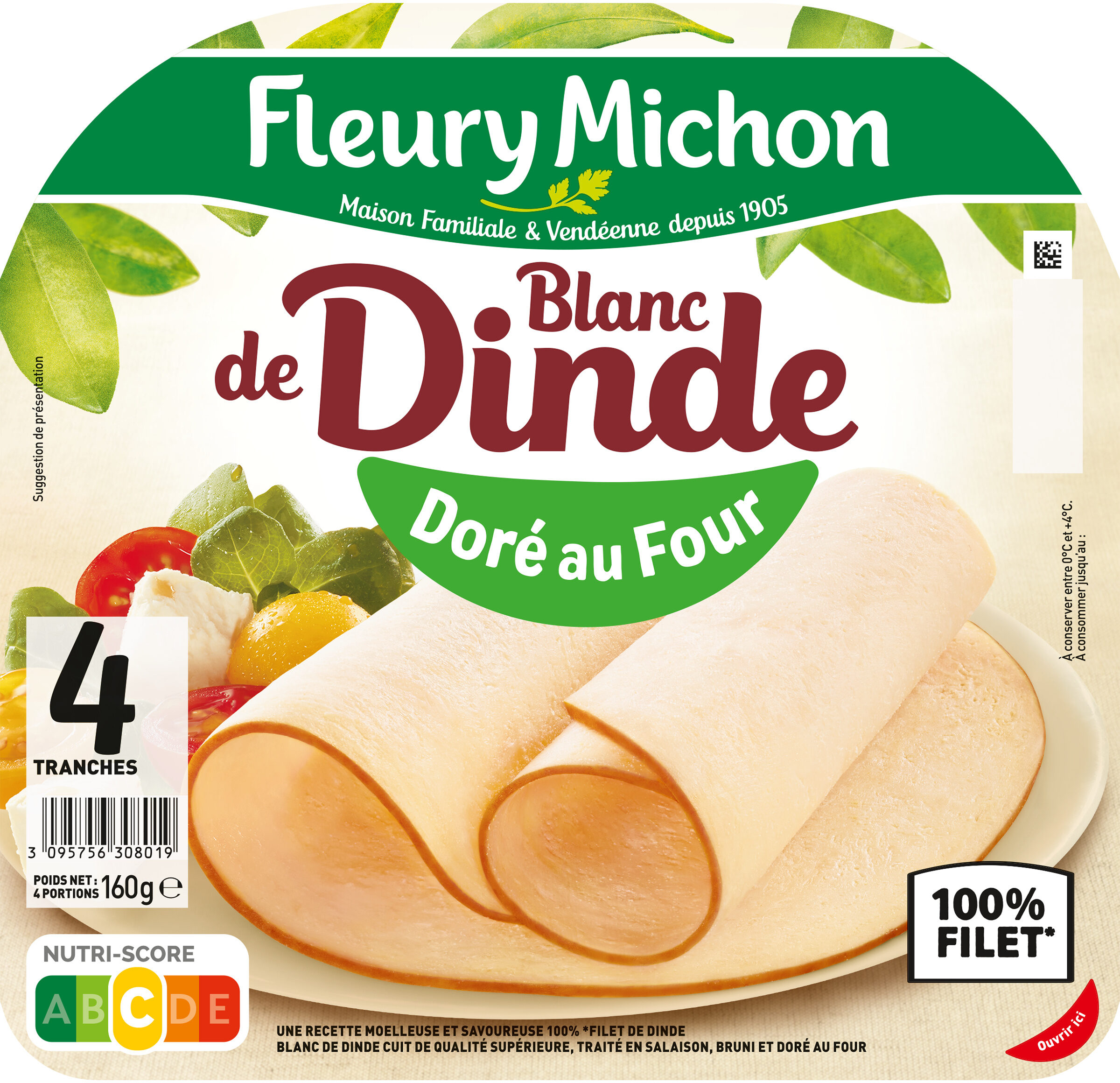Blanc de Dinde - Doré au Four - Produit - fr