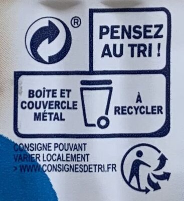 Filet de maquereaux - Instruction de recyclage et/ou informations d'emballage - fr