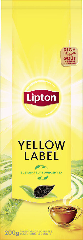 Lipton Yellow Thé Noir 200g Vrac - Produit - fr