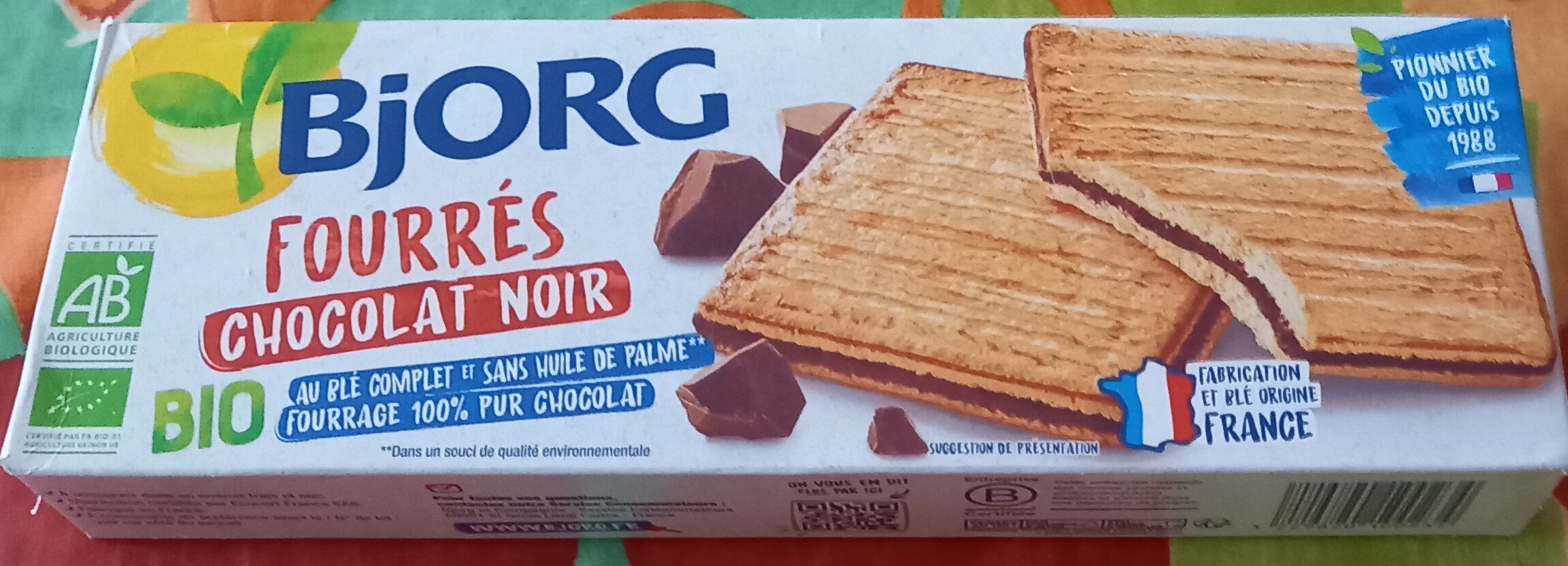 Fourrés Chocolat noir🍫 BIO - Produit - fr