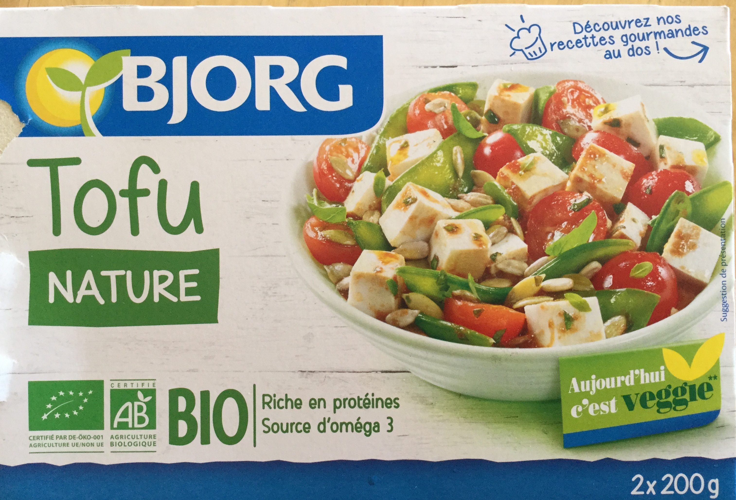 Tofu nature - Produit - fr