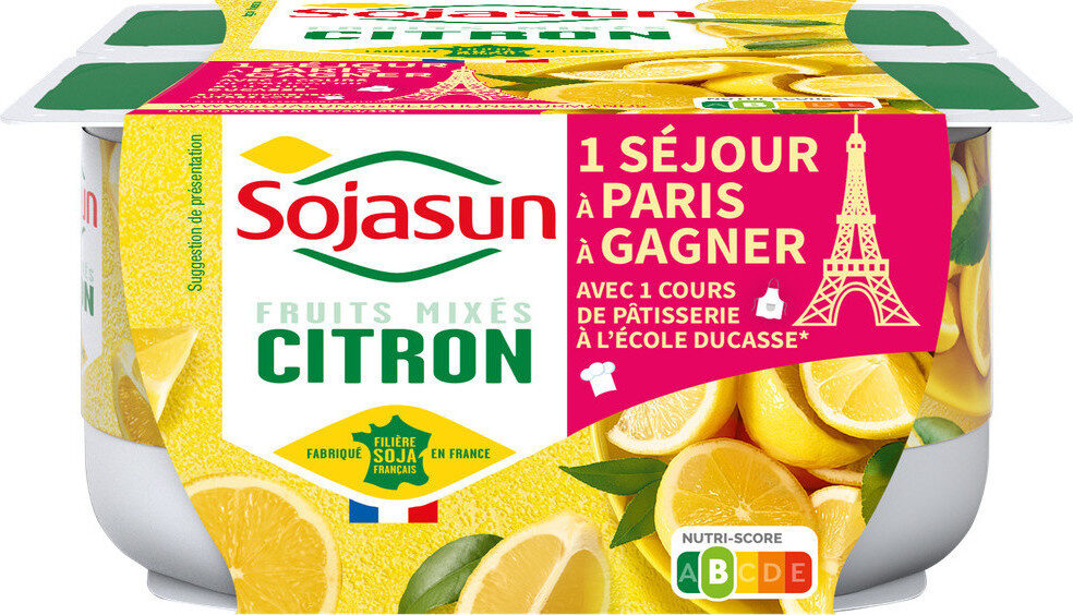 Sojasun citron - Produit - fr