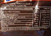 Snickers Bar - Informations nutritionnelles - fr