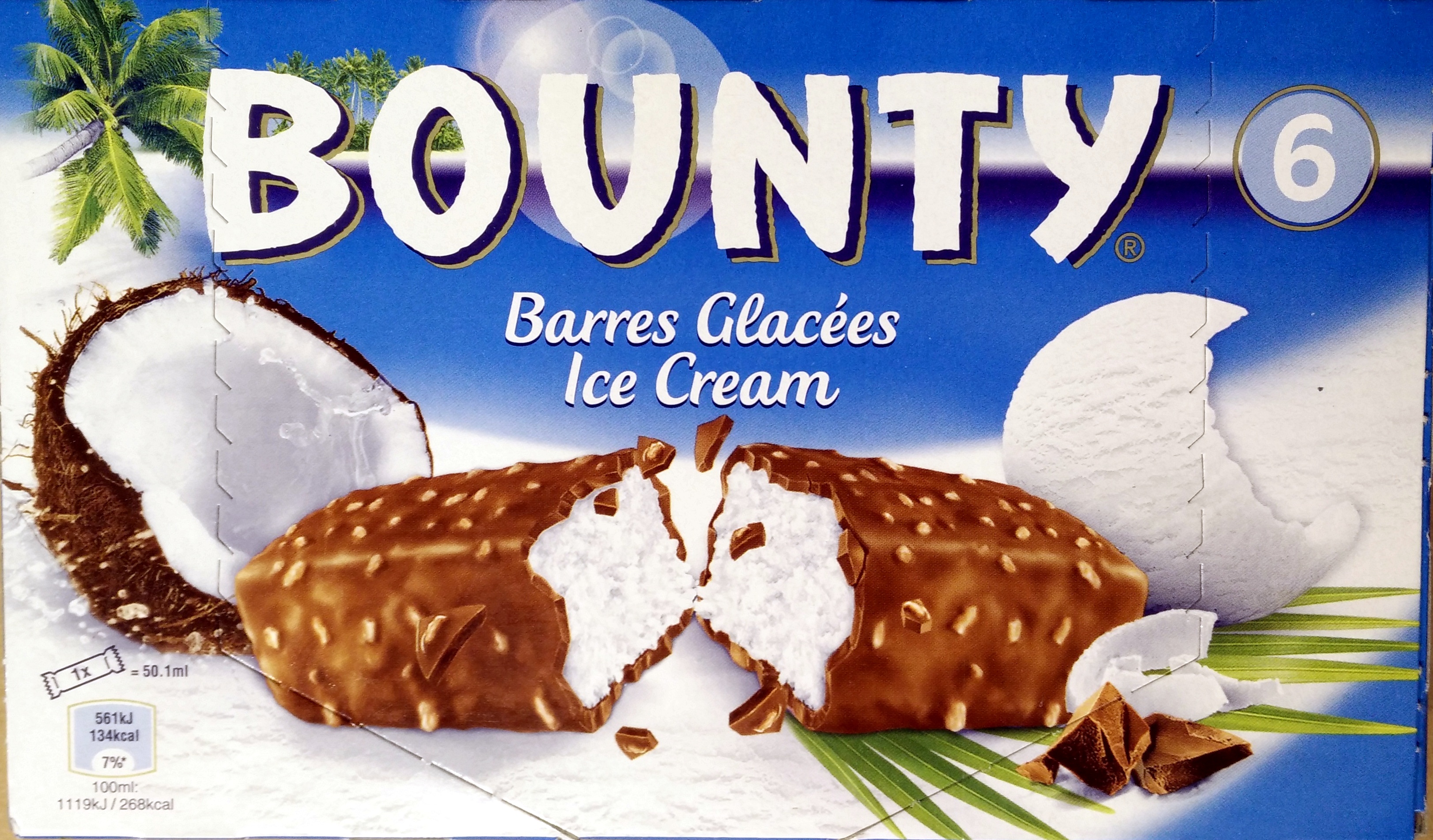 Barres Glacées Ice Cream - Produit - fr