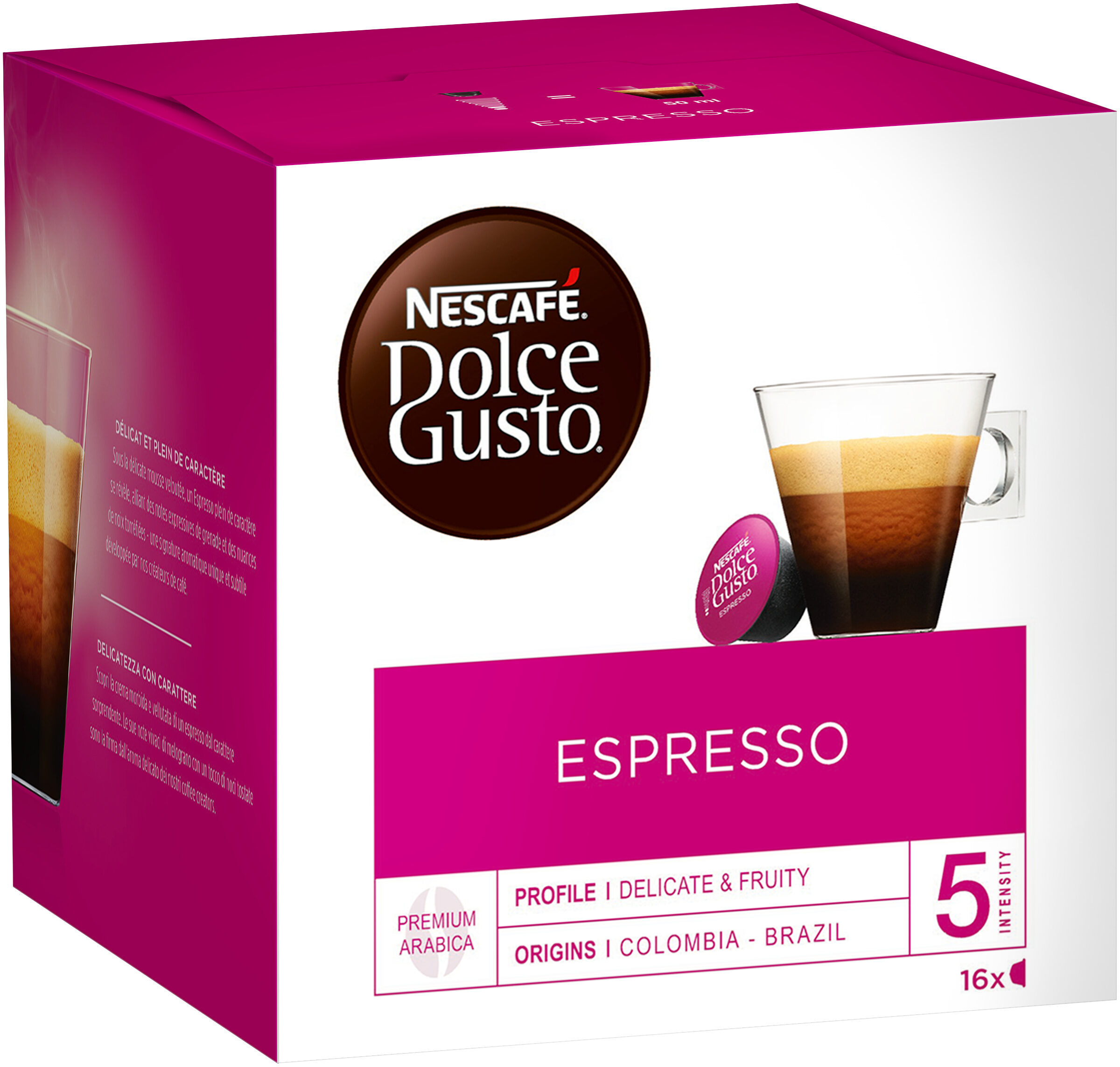 Capsules NESCAFE DOLCE GUSTO Espresso 16 Capsules - Produit - fr