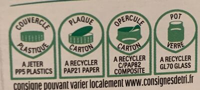 Nutella - Instruction de recyclage et/ou informations d'emballage - fr
