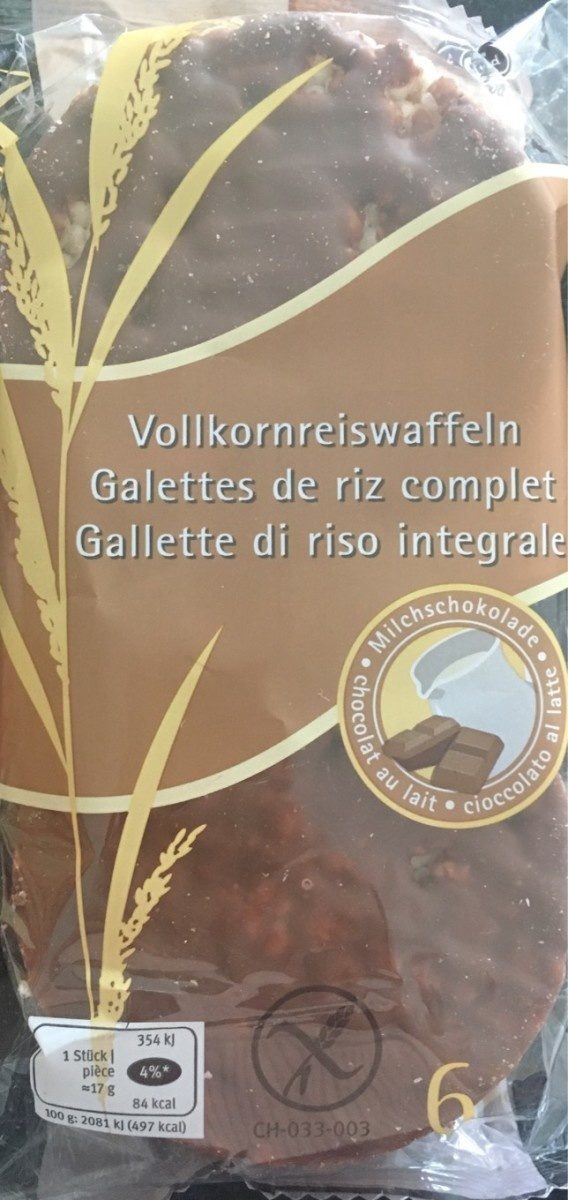 Full grain rice waffle - Produit - fr