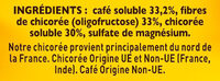 RICORE Original, Café & Chicorée, Boîte - Ingrédients - fr