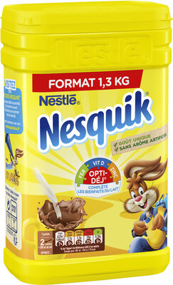 NESQUIK Poudre Cacaotée boîte 1,3kg - Produit - fr