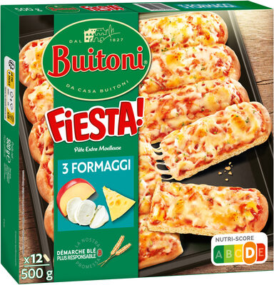 BUITONI FIESTA Pizza Surgelée 3 Formaggi - Produit - fr