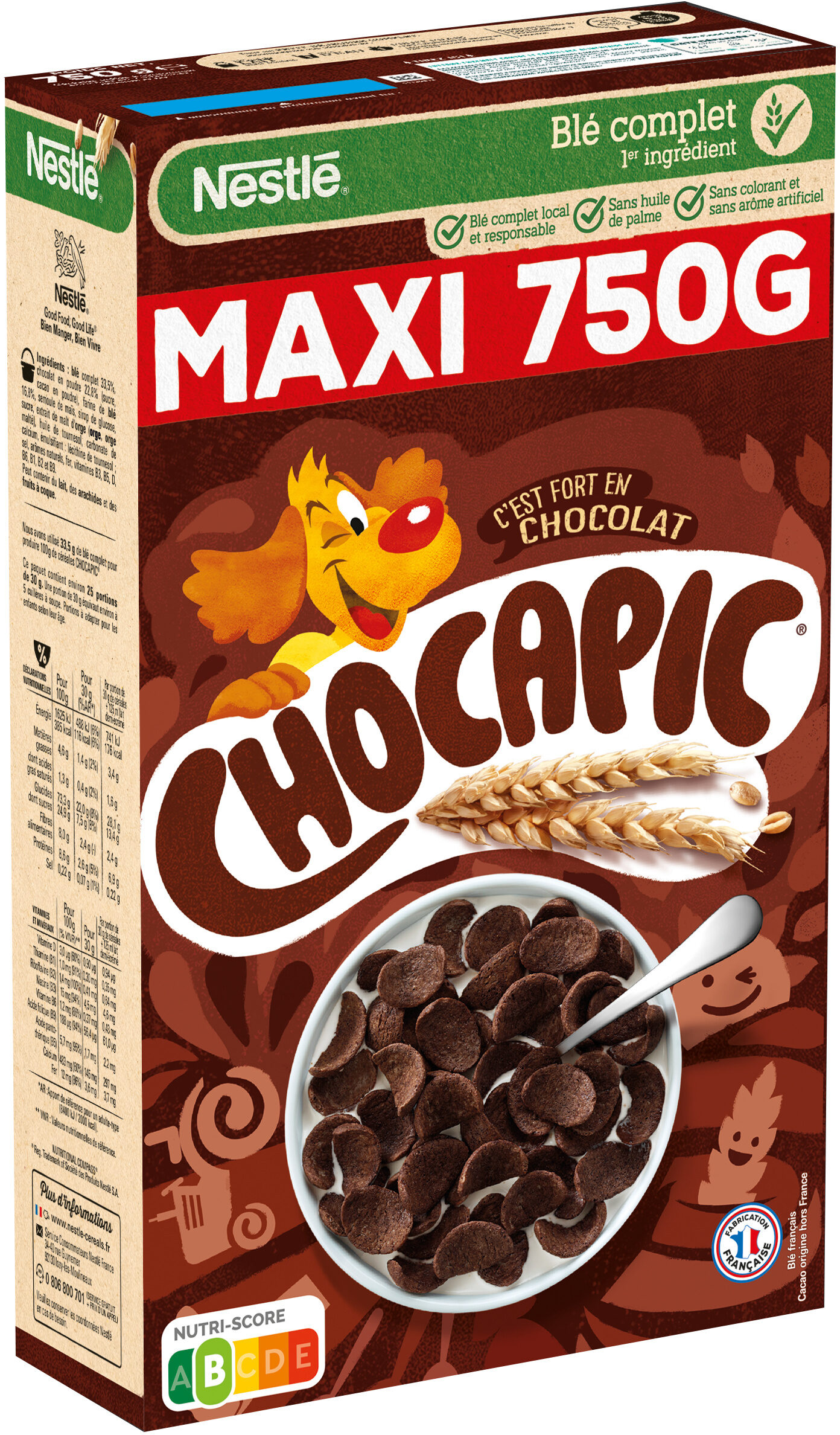 NESTLE CHOCAPIC Céréales - Produit - fr
