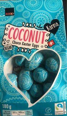 Coconut Choco Easter Eggs - Produit - fr