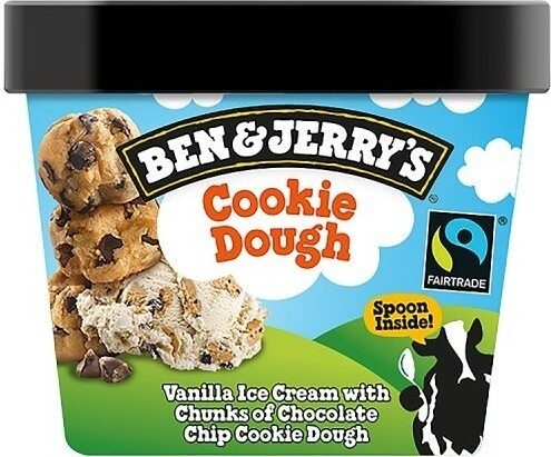 Jerry's Shorty Cookie Dough Ice Cream - Produit - fr